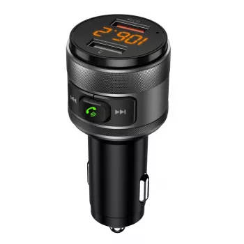 Art MP3TR FM-57 Melns - Bluetooth FM raidītājs ar ātro uzlādi