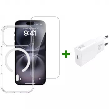 4smarts Border Case iPhone 17 Pro 16 cm Caurspīdīgs Balts