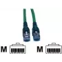 TE Connectivity AMP - Patch-Cable - RJ-45 (vīr.) uz RJ-45 (vīr.) - 3 m - SFTP - CAT 6 - bezhalogēna - zaļš (0-1711735-3)