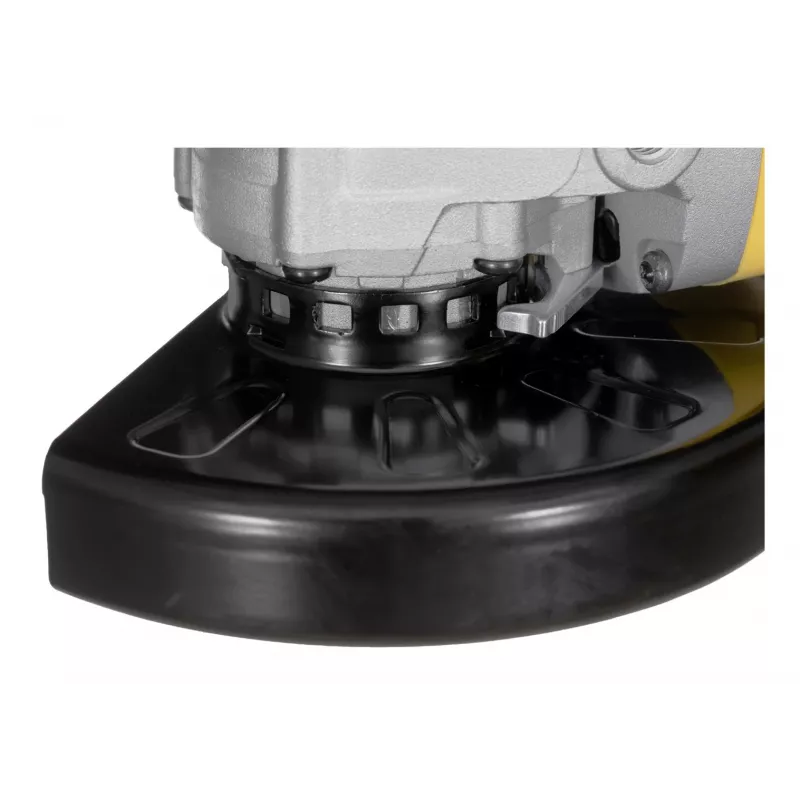 DeWALT DWE4357-QS portatīvā disku slīpmašīna, melna/dzeltena, 10500 RPM, 1700 W
