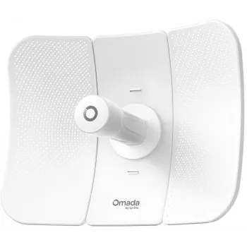 Tiltu komplekts TP-LINK Beam Bridge 5 UR KIT, 5 GHz vienas joslas, Wi‑Fi 5 (802.11ac), Gigabit Ethernet, ārējā antena, maksimālais attālums 15000 m, balts