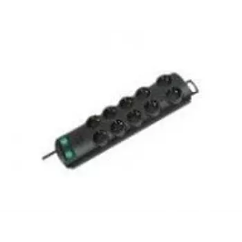 Brennenstuhl Primera-Line 10 rozetes melns 2m pagarinātājs 1153300120