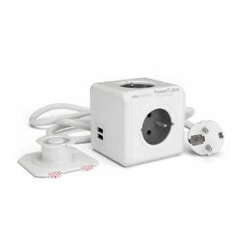 PowerCube USB pagarinātājs 3m Grey 2404