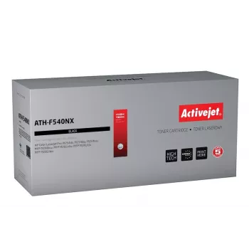 Activejet ATH-F540NX tonera kasetne (HP 203X / CF540X / CRG 054H aizstājējs; Supreme; 3200 lpp.; melna)