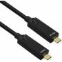 ROLINE USB 3.2 Gen 2 kabelis, AOC, C-C, ST/ST, 10Gbit/s, 4K60Hz, PD 60W, melns, 15 m