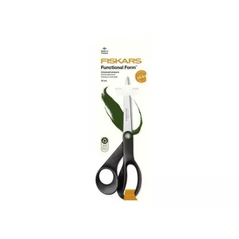 Fiskars 1074547 kancelejas/amatniecības šķēres Universāls taisns griezums Melna, Nerūsējošais tērauds