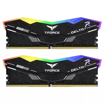 Team Group RAM Team D5 6000 32GB C30 Delta RGB melns EXPO K2