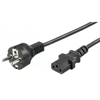 Microconnect PE020418 strāvas kabelis melns 1,8 m CEE7/7 C13 savienotājs