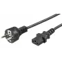 Microconnect PE020418 strāvas kabelis melns 1,8 m CEE7/7 C13 savienotājs