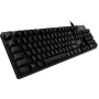 Logitech G512 spēļu tastatūra, melna, vadu, šveices izkārtojums, 920-009347