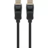 Essential Cable DisplayPort savienotājs > DisplayPort savienotājs, 8K / 120Hz (melns, 1 metrs, 40 Gbit/s, DisplayPort 2.0 / 2.1)