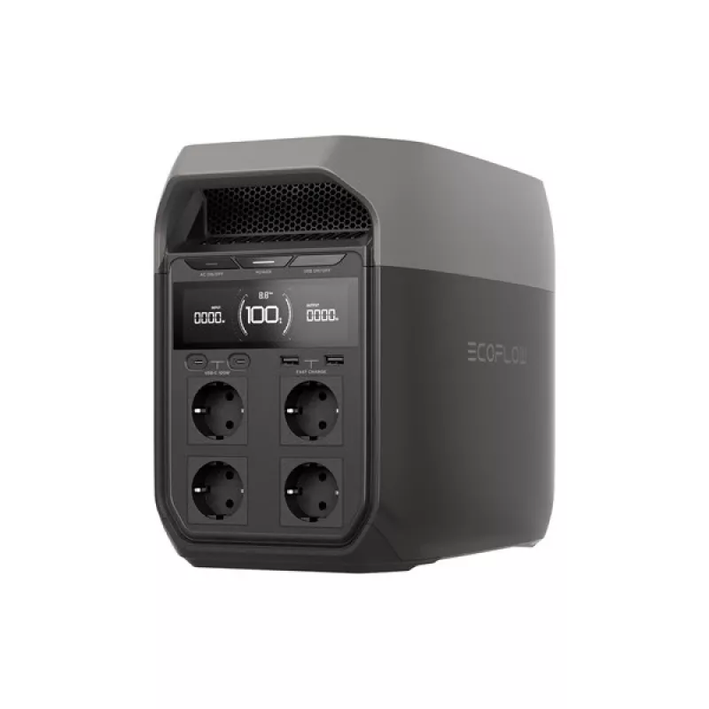 EcoFlow DELTA 3 portatīvā enerģijas stacija, 1024 Wh, EFDELTA3-EU