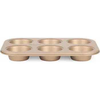 Mafinīšu cepējs Russell Hobbs RH02151GEU7 Gold, nelīpošs pārklājums, kompakts