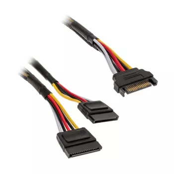 Akasa SATA barošanas Y-kabelis 30cm 2-Pack