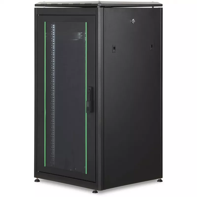 Brīvi stāvošs skapis Digitus DN-19 22U-6/6-B-1