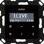 GIRA 228405 Radio Uhr Digital Black (228405)