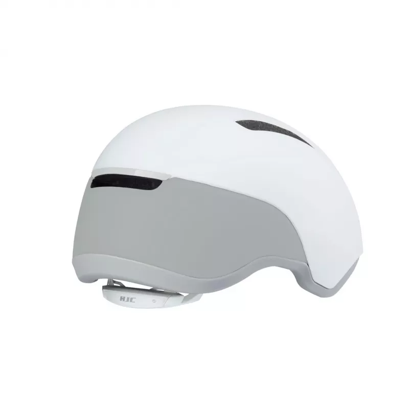 Riteņbraukšanas ķivere HJC CALIDO White/Silver, M (55–59 cm), in-mold, 4 ventilācijas atveres, SELFIT, 280 g