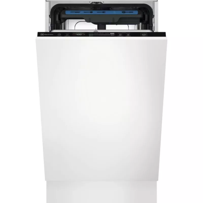 Iebūvējamā trauku mazgājamā mašīna Electrolux EEM43200L, šaura 45 cm, 10 komplekti, 44 dB, 8 programmas
