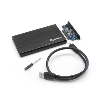 Sbox HDC-2562B 2.5 collu ārējais HDD korpuss Blackberry Black