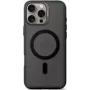 Mugursoma telefona Decoded iPhone 16 Pro Max — caurspīdīga melna, pārstrādāta plastmasa Stikla ekrāna aizsargs
