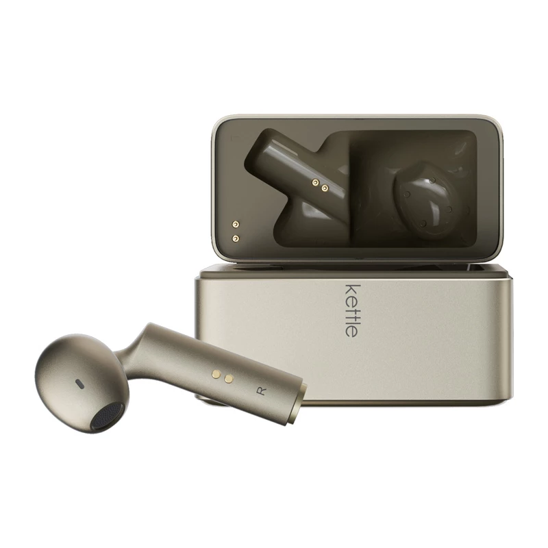 In-ear tulks Timekettle W4 AI Gold — sinhronās tulkošanas austiņas