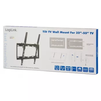 TV stiprinājums LogiLink BP0012 139,7 cm (55 collas) Melns
