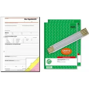 Formu grāmatiņa sigel SY281 A4+ vienas daļas brīvkrājums tirgum D