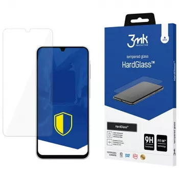 Rūdīta stikla ekrāna aizsargs 3MK HardGlass 9H Samsung A26 5G