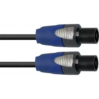 Skaļruņu kabelis PSSO LS-1530 Speakon 2×1,5 mm² 3 m, melns
