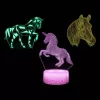Manta SNL116RGB RGB 3D zirga dekoratīvā LED lampa