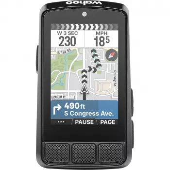 Bezvadu velosipēda dators Wahoo ELEMNT Bolt V3 — GPS, 2,3 collu TFT displejs, 32 GB atmiņa, IPX7, Bluetooth 5.0, ANT+