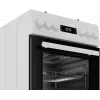 Gāzes plīts un elektriskā cepeškrāsns BEKO FSM51339DWDS 50 cm, balta, energoklase A