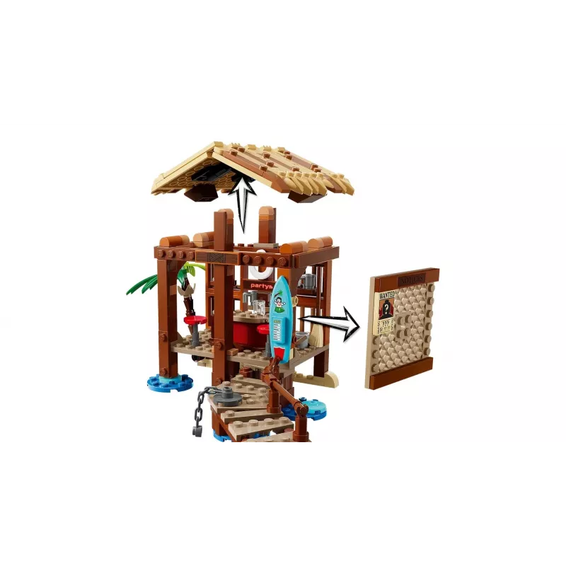 LEGO būvēšanas komplekts One Piece 75636 Vējdzirnavu ciema būda, 299 gabali, 3 minifigūras, 8+ gadi
