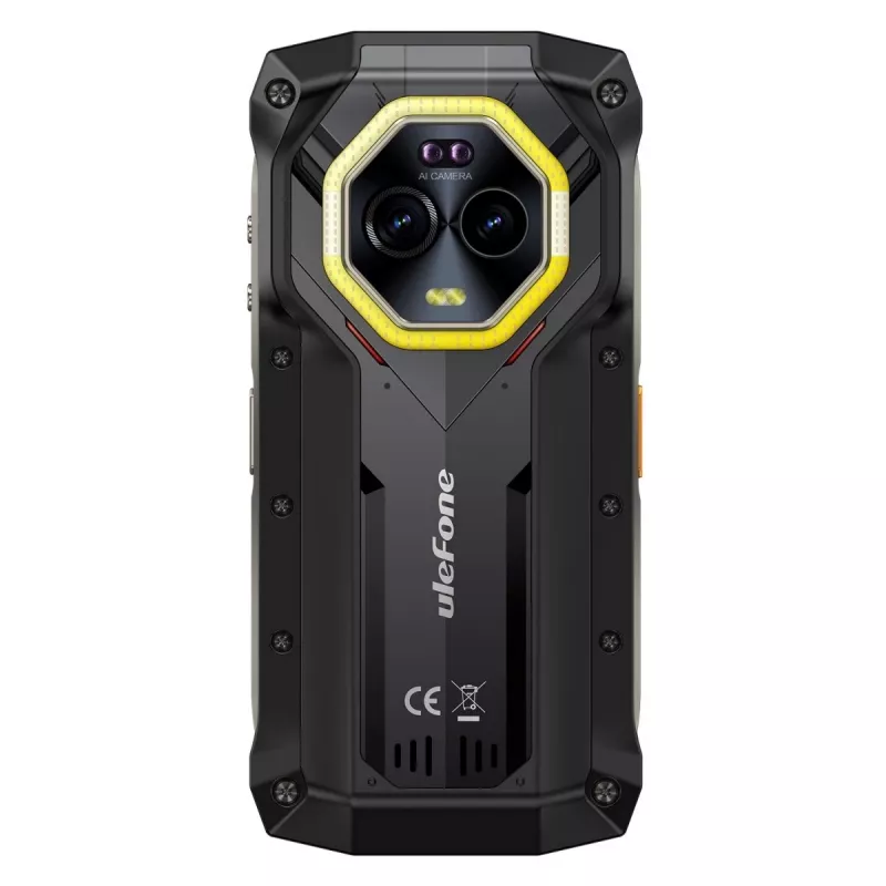Ulefone Armor Mini 20 viedtālrunis, 4,7 collu, Helio G99, 8GB RAM, 256GB, 6200 mAh, Android 14, melns