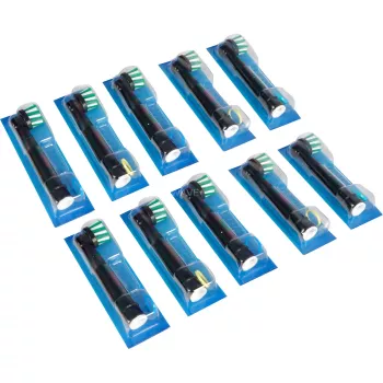 Oral-B Pro CrossAction nomaināmās birstes galviņas, 10 gab.