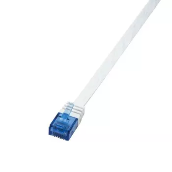 Logilink SlimLine - Patch-Cable - RJ-45 (Tēviņš) - RJ-45 (Tēviņš) - 50 cm - UTP - CAT 6 - Balts (CF2021U)