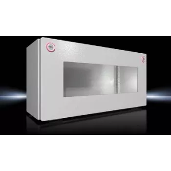 Rittal KX 1610.000 uzstādīšanas korpuss, lokšņu tērauds, gaiši pelēks RAL 7035, 400x155x200 mm