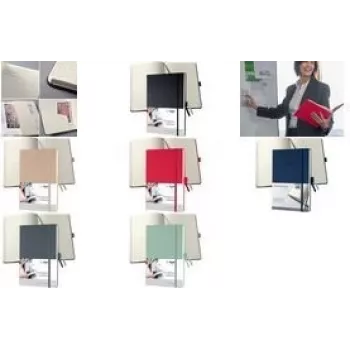 Piezīmju bloks Sigel Conceptum A5 tumši zils cietais vāks, A5, tukšas lapas, cietais vāks