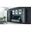 Cama TV statīvs VIGO jauna 30/140/40 pelēks/pelēks glancēts