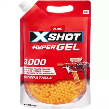 XShot HYPER GEL 36810-EN71 lodes pildījums, 3000 gab.