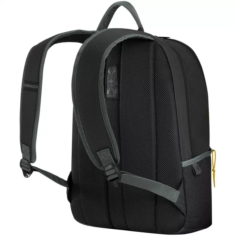 WENGER Next 23 Trayl 39.62cm 15,6 collu mugursoma klēpjdatoram ar planšetdatora kabatu Gravity Black