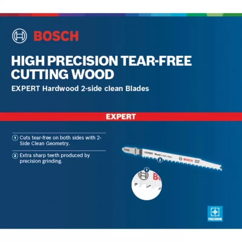 Bosch 2 608 900 551 finierzāģa asmens Koksne HCS 5 gab.