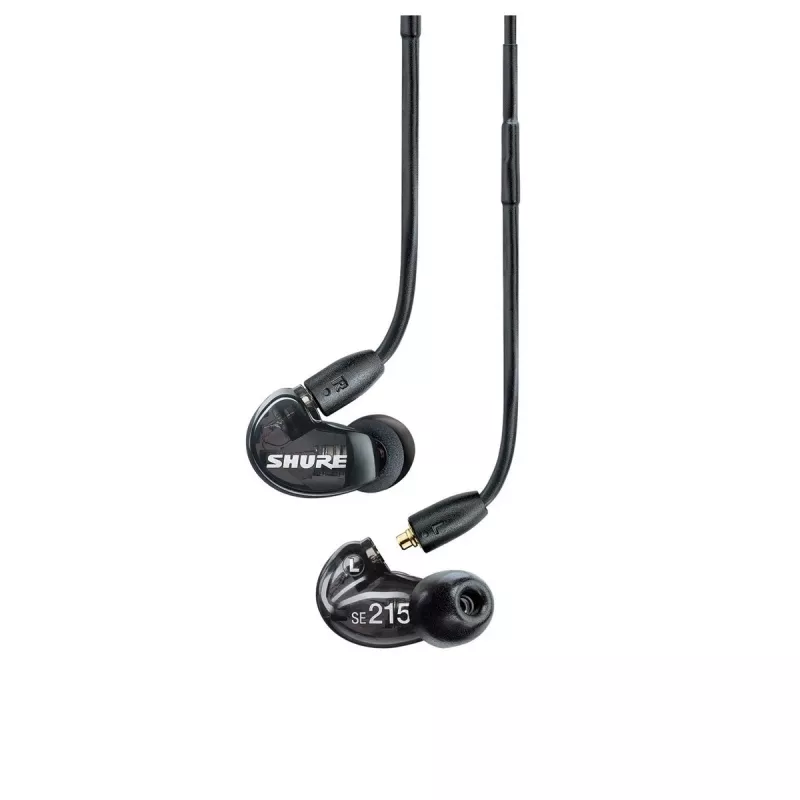 Shure SE215 austiņas, melnas