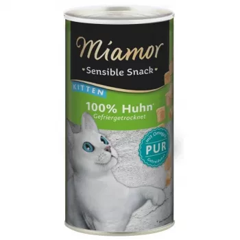 Kaķu gardums Miamor Sensible Snack 30 g — vistas gaļa, bez graudiem, bez lipekļa, junior