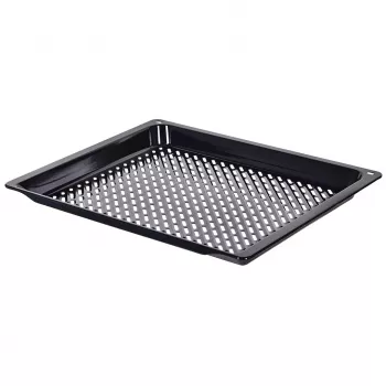 Bosch HEZ629070 grila plāksne Melns tērauds