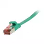 Synergy 21 Patch kabelis RJ45, CAT6 250MHz, 0.25m Zaļš, FTP(U/FTP), TPE(Superflex), Plakans
