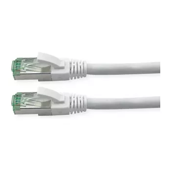 ROLINE RM Patch Kabelis Cat.6A S/FTP (PiMF), balts, 0,3 m