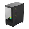 Datora korpuss DarkFlash C365 (melns) ar 5 iebūvētiem ventilatoriem