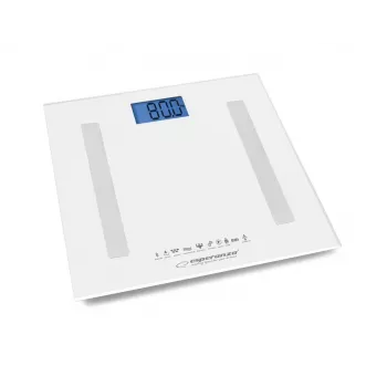 Esperanza EBS016W personīgie svari Square White