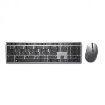Bezvadu tastatūras un peles komplekts Dell KM7321W Titan Grey ar baterijām